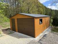 Garaż blaszany 5x6 profil ocynk