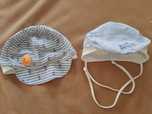 2 x czapeczka na wiosnę lato premium Broel 41 Pupill 42-44 kaszkiet z