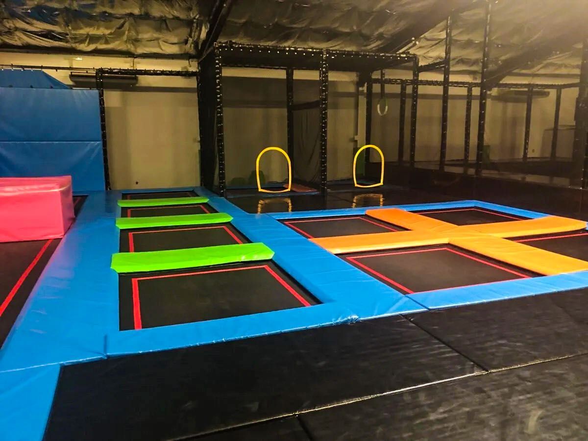 600m2 de Trampolins