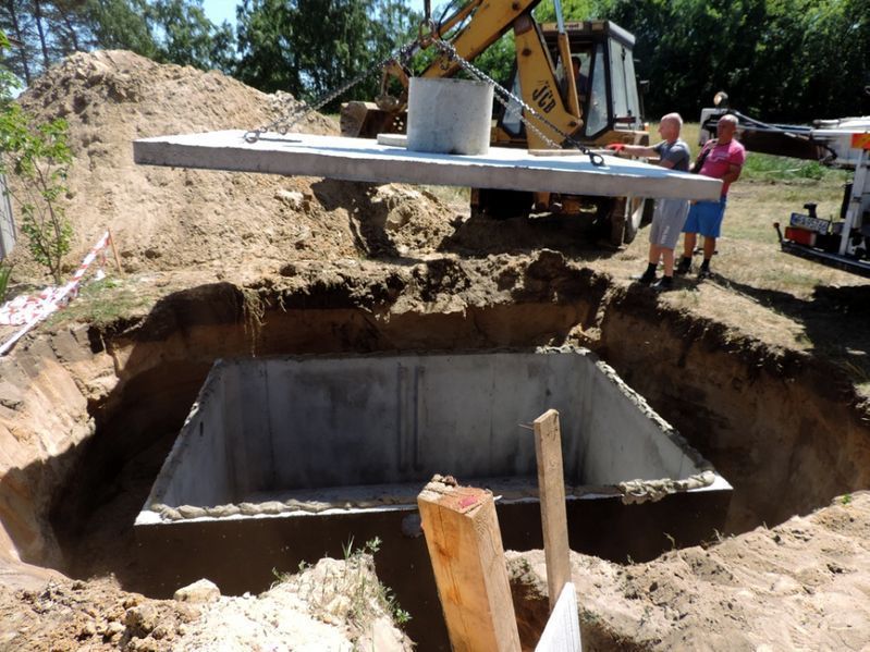 Zbiornik na szambo deszczówkę 10m3 Tarnów szamba betonowe MOJA WODA