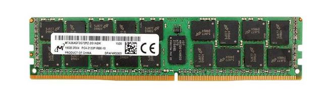 Ram 32GB, DDR4 ,2133MHz, ECC Registered, MTA36ASF2G72PZ-2G1A2IK