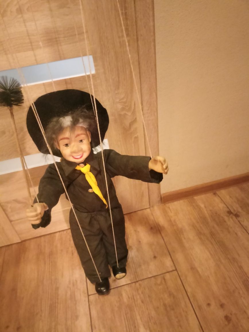 Marionetki dziadek i kominiarz