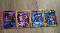 kolekcja 4 książeczek MONSTER HIGH + 4 filmy DVD