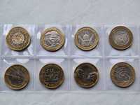 Монети Великобританії 2 GBP фунти стерлінгів 2001 - 2009 років