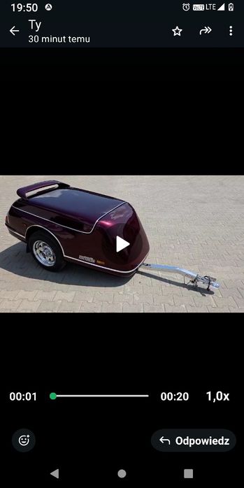 Przyczepka do motocykla Honda Goldwing 1800