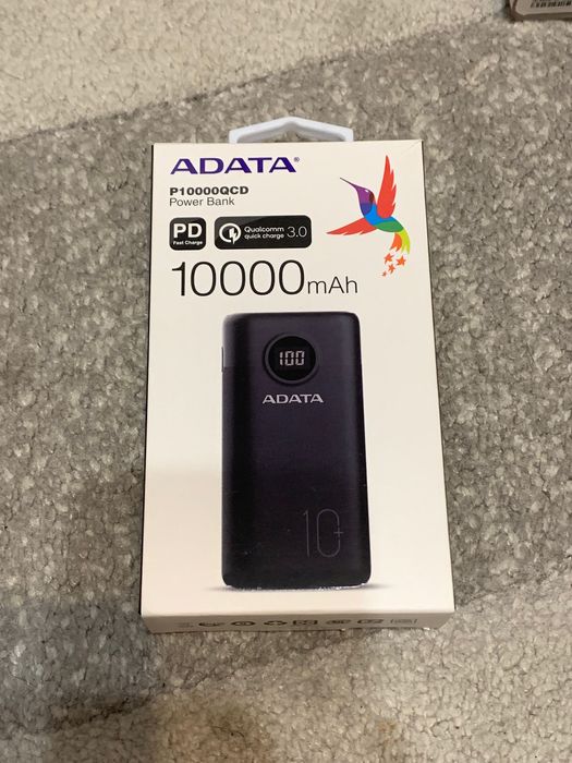 Powerbank P10000QCD 10000mAh Czarny QC/PD