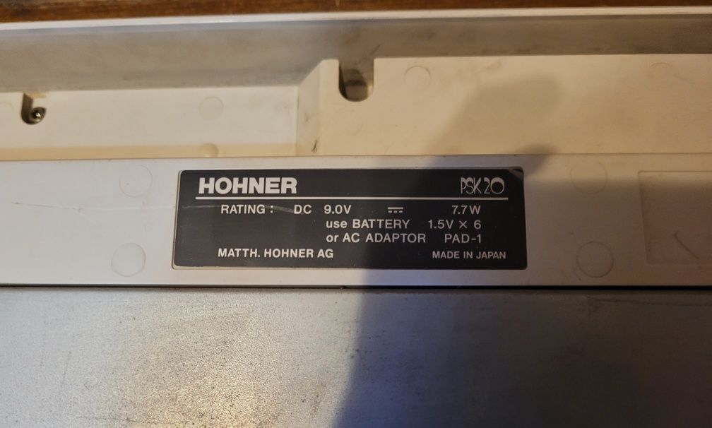 Syntezator HOHNER PSK20 Vintage