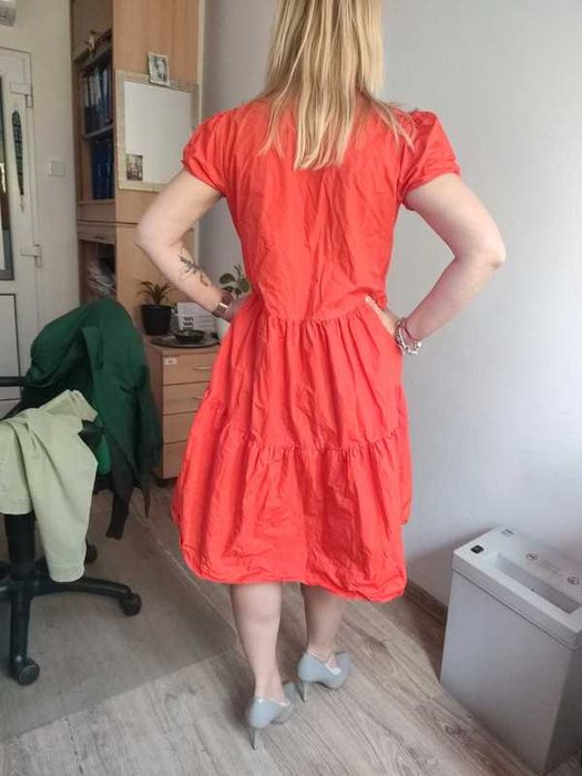 sukienka bawełniana rozm. XL firmy Reserved