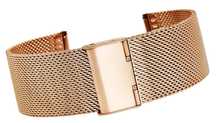 bransoleta iprg różowe złoto mesh 24 mm jk24rg