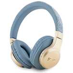 Słuchawki nauszne Guess 4G Script Bluetooth - niebieskie