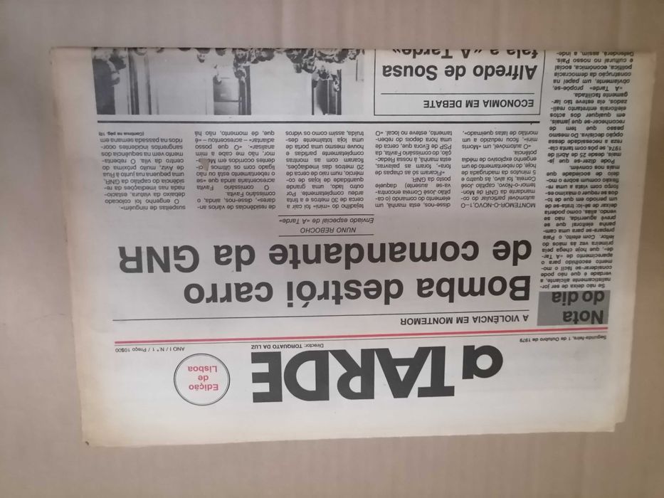 Jornal A TARDE nº1 - 1979 Torquato da Luz