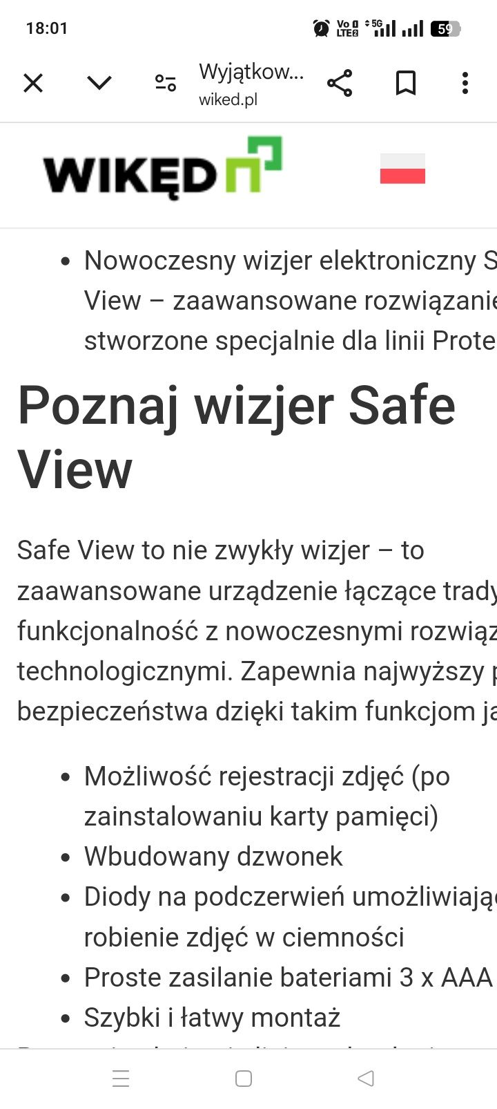 Wizjer elektroniczny