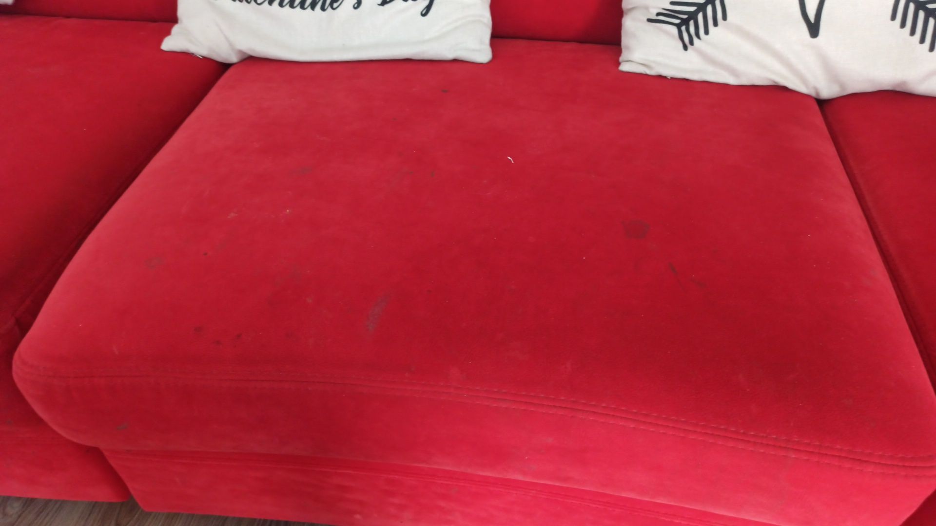 Czerwona sofa (modułowa)