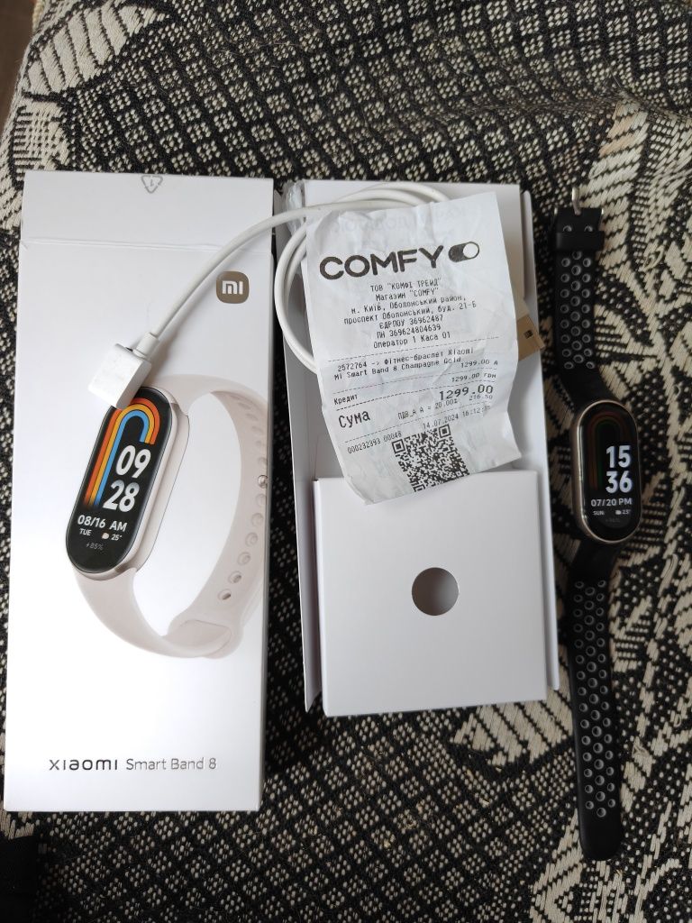 Mi Band 8 Champagne Gold Офіційний