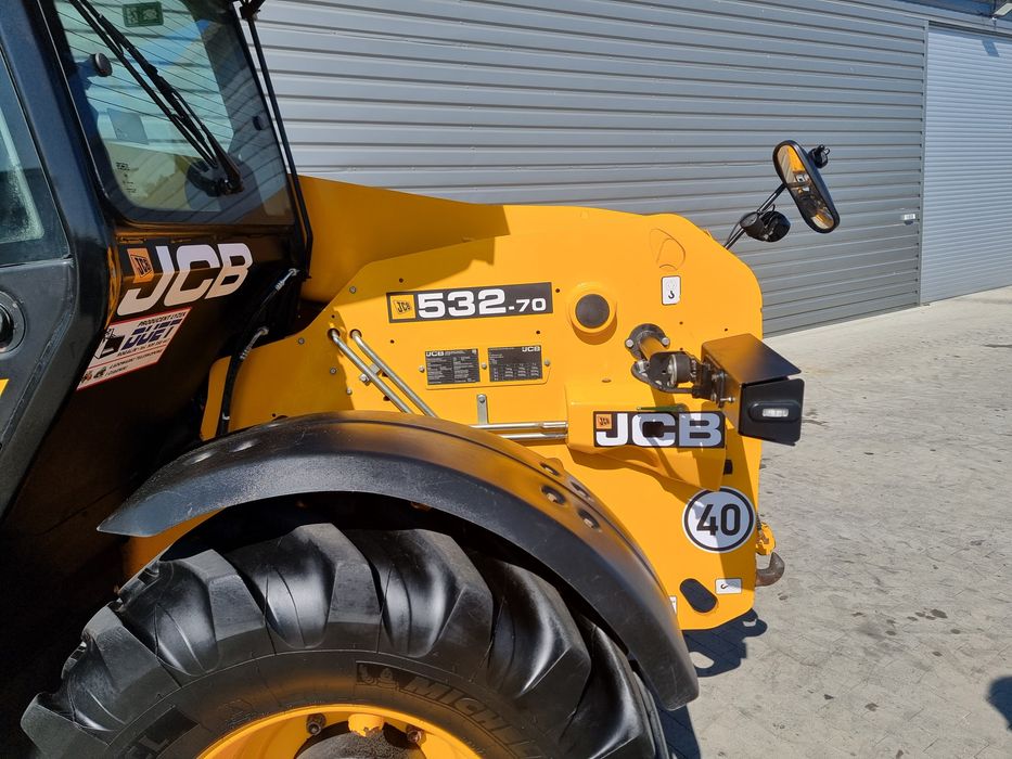Ładowarka teleskopowa Jcb 532-70 r20*klima*nowe opony*manit