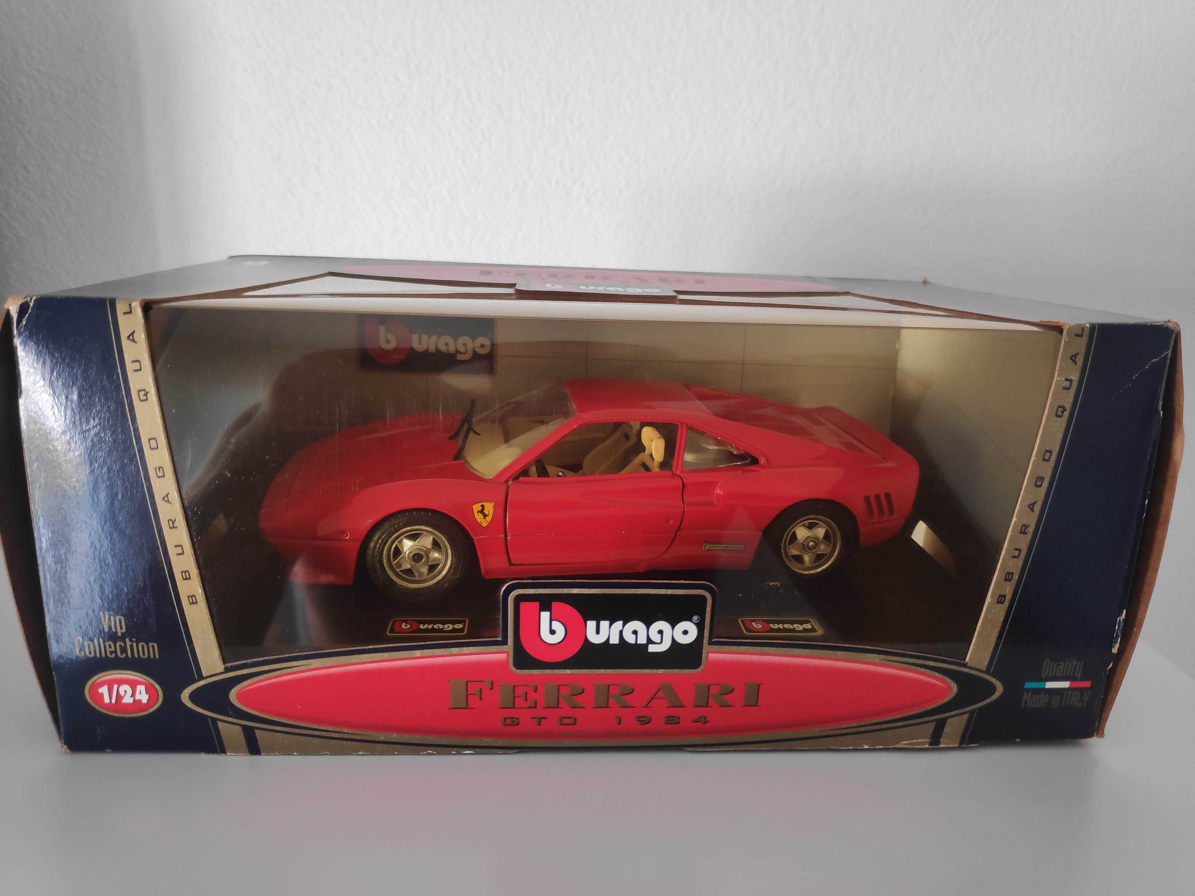 ferrari gto de 1984 a escala 1:24