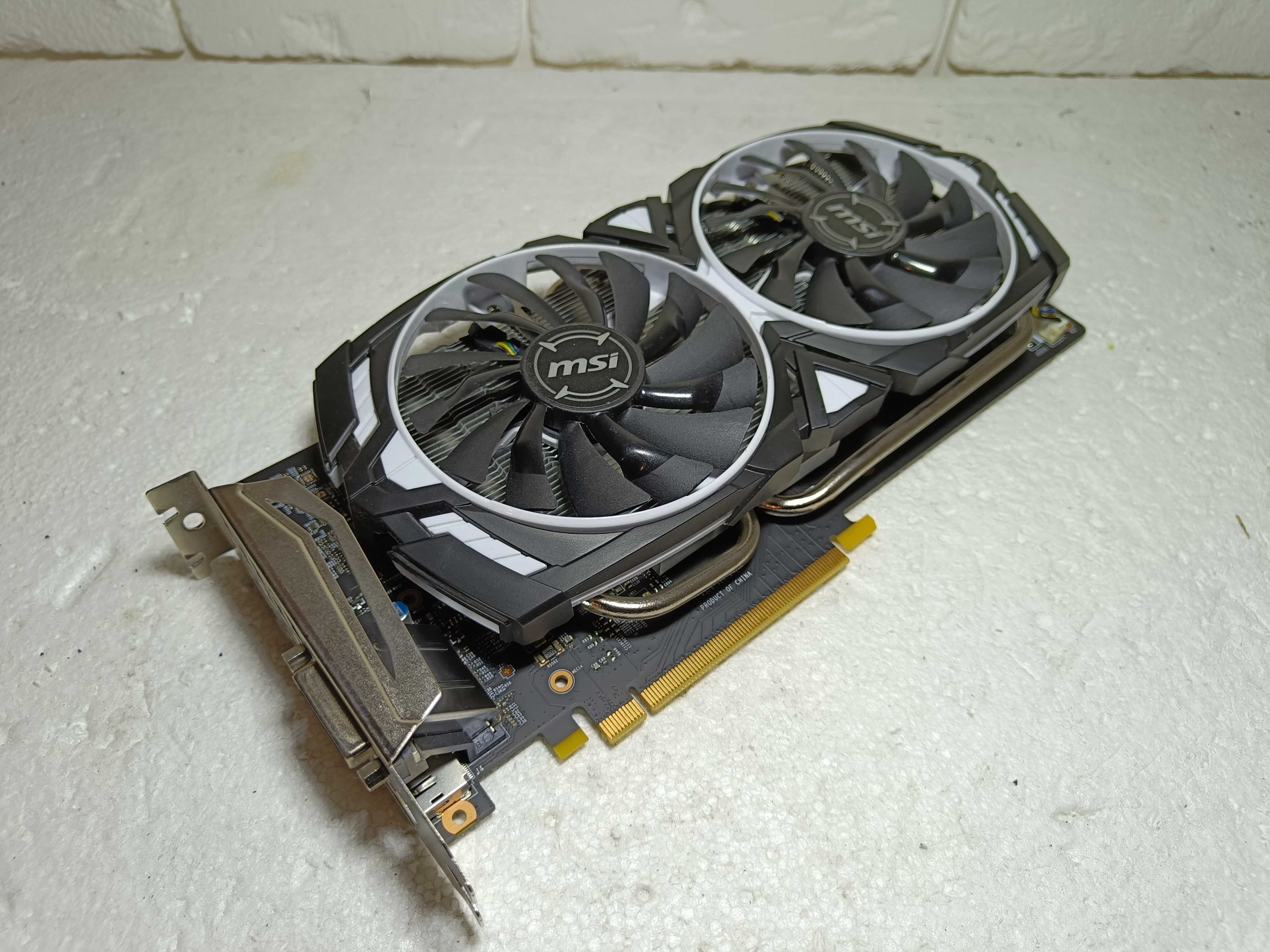 Відеокарта MSI GTX1060 6 GB DDR5 OC ІДЕАЛЬНИЙ СТАН Заводська Пломба