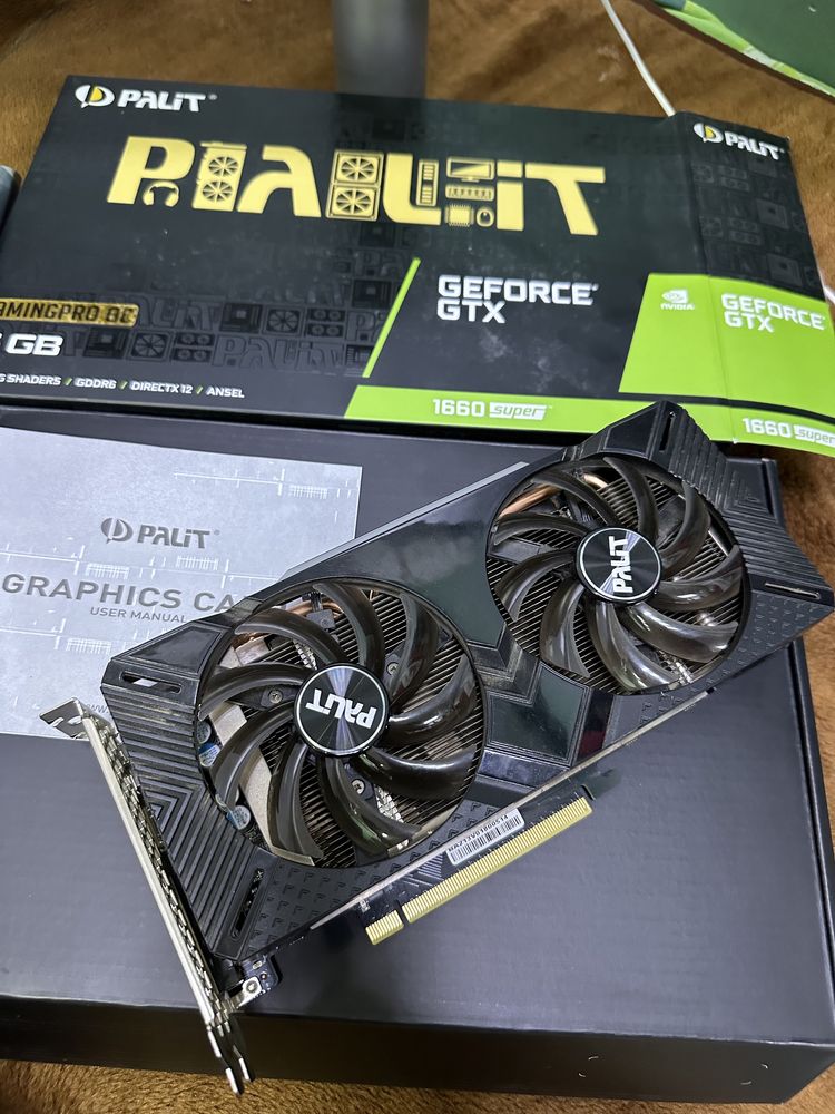 Palit PCI-Ex GeForce GTX 1660 Super GamingPro 6GB GDDR6 (192bit)