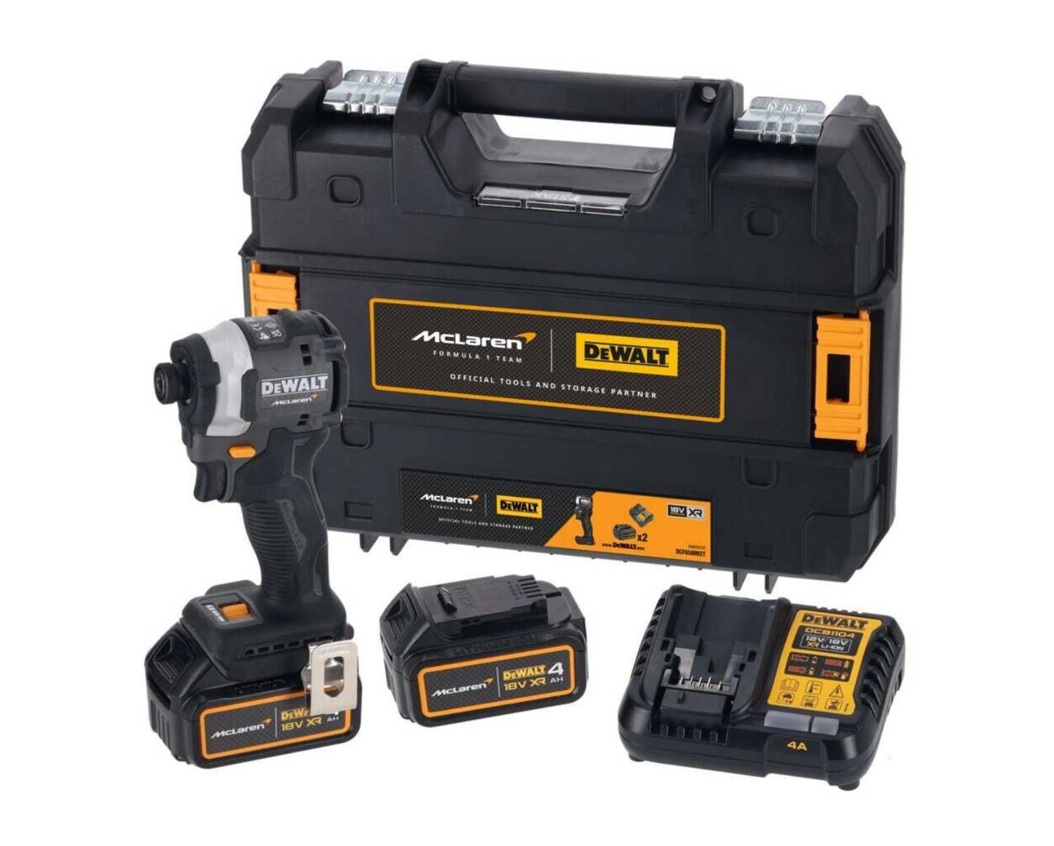 DeWalt DCF85MP2T Zakrętarka Udarowa 18V XR x McLaren F1 Team
