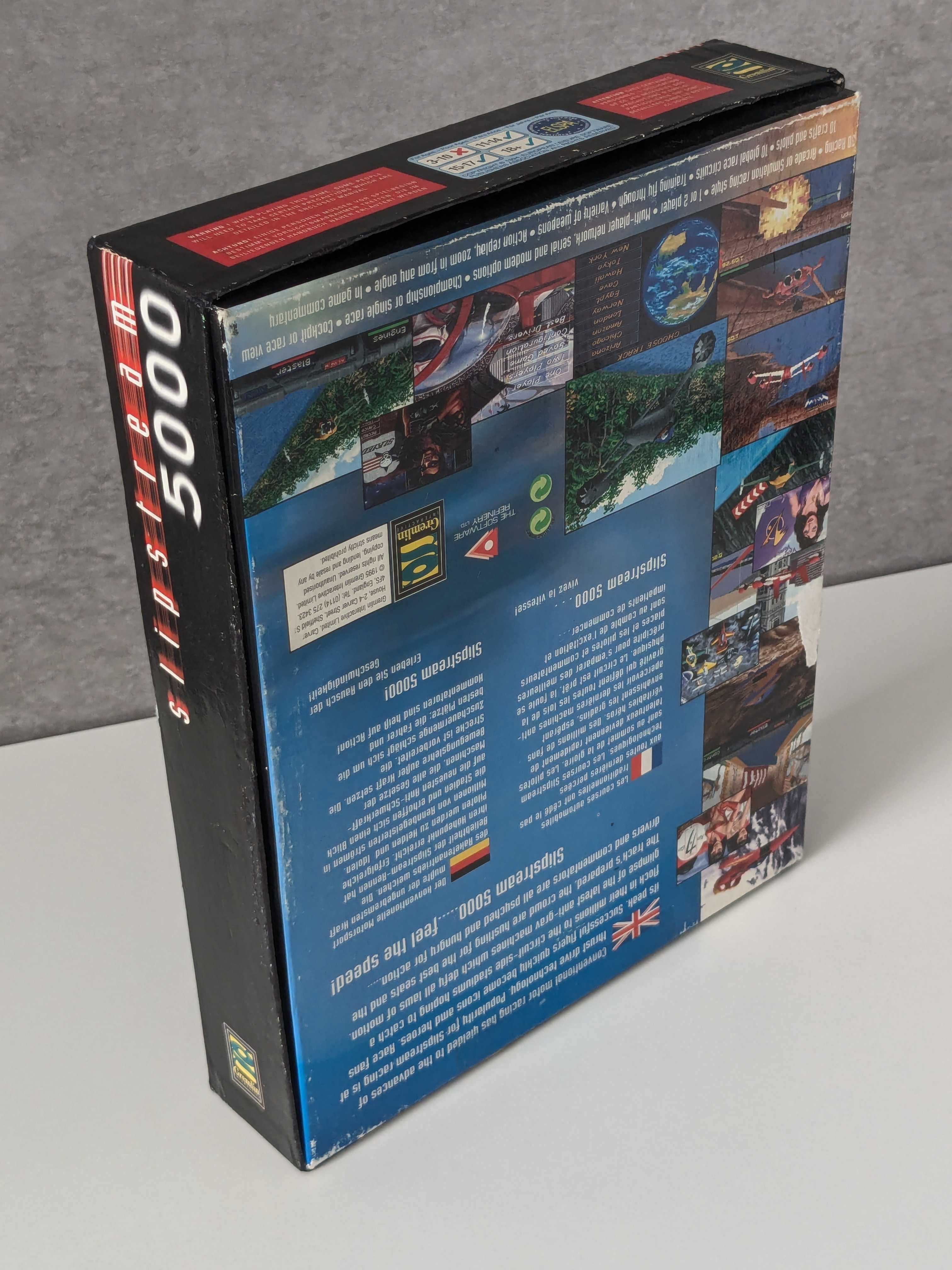 Gra Slipstream 5000 Big Box PC CD ENG z 1995 r.