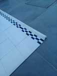 Azulejos brancos refeitório década de 1920