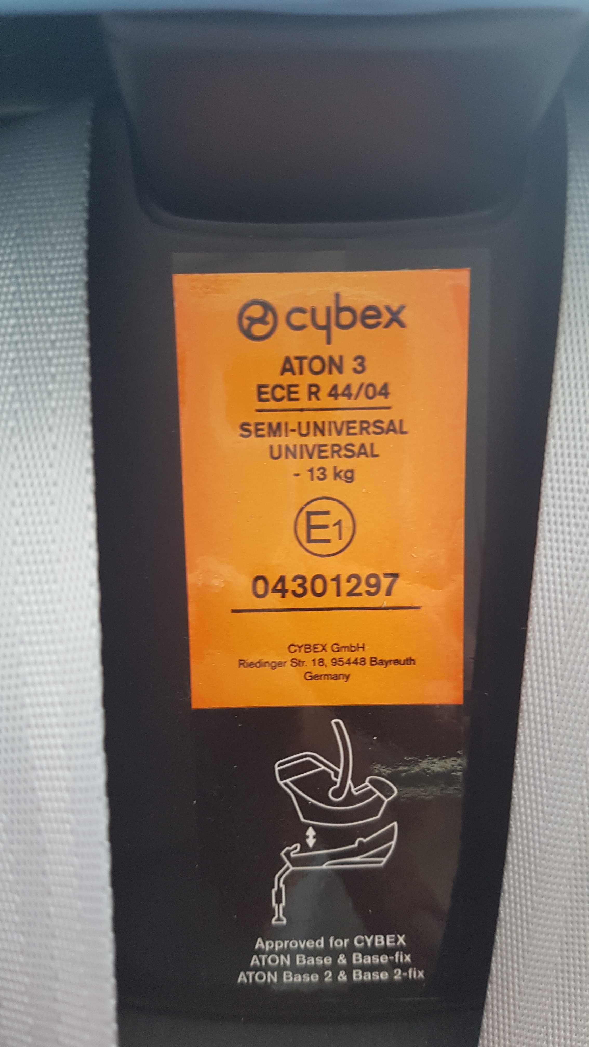CYBEX fotelik samochodowy Aton 3 0-13KG