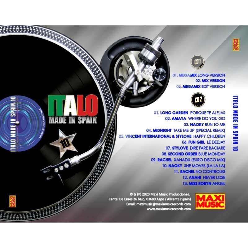 Italo Made In Spain Vol.10 (2 CD) (SPAIN)