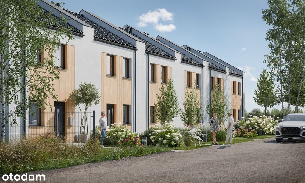 NOWY Dom w zabudowie szeregowej pod Złotowem - Dzierzążenko