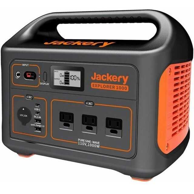 Зарядна станція JACKERY EXPLORER 1000 1000w Американська версія 110V