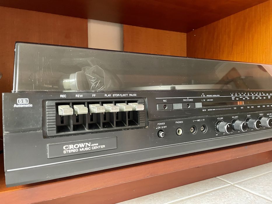 Oportunidade!! Radio vintage Crown SHC 5100 Hi-Fi Stereo- 1982