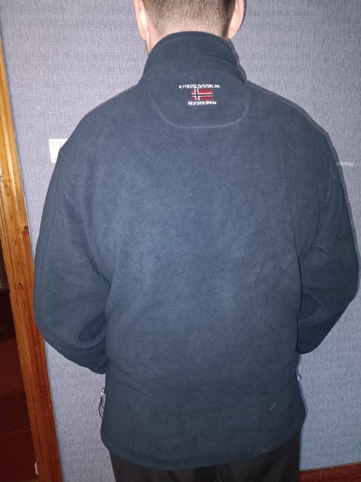 Куртка чоловіча весняна темно-синя, 3xl