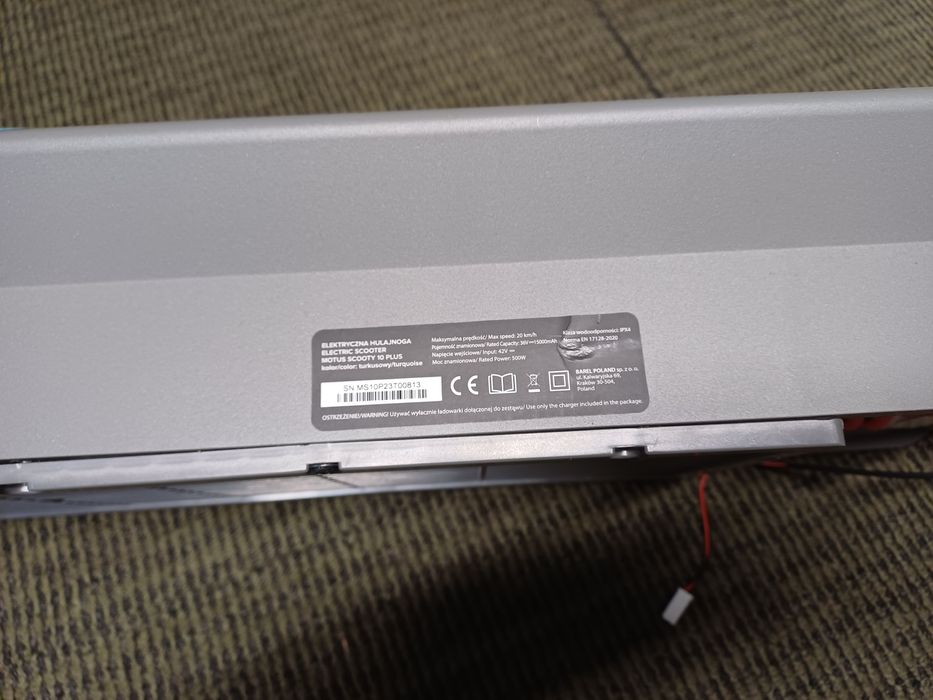 Motus scooty 10 Plus - części