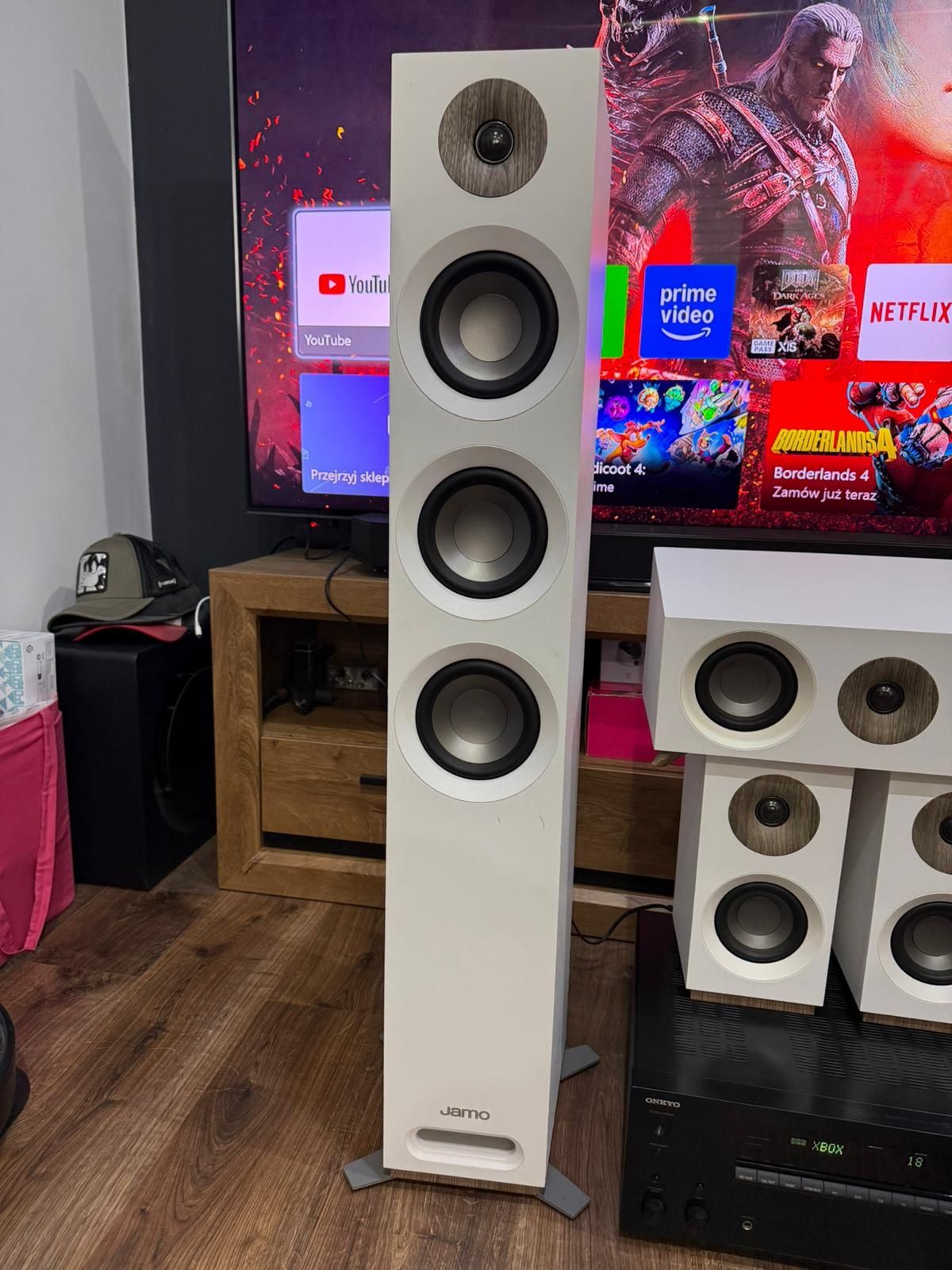 Kino domowe Onkyo TX-NR686 i JAMO S809 HCS + sub 210