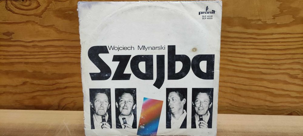 płyta winylowa Wojciech Młynarski Szajba zestaw 2 sztuki