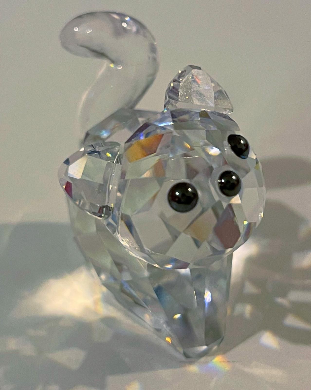 Tytuł: Swarovski – kryształowa figurka kota