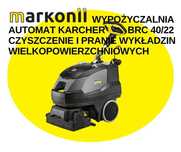 Wynajem Karcher BRC 40/22 do prania wykładzin - duże powierzchnie