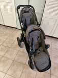 Conjunto carrinho babycoque bebé gêmeos