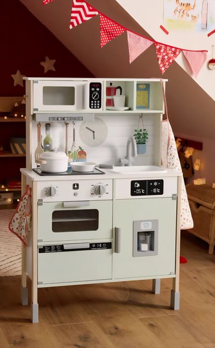 Nowa kuchnia drewniana Lidl Lupilu ze zmywarką