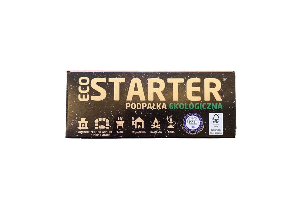 Podpałka ekologiczna Ecostarter - 50 sztuk rozpałka opał