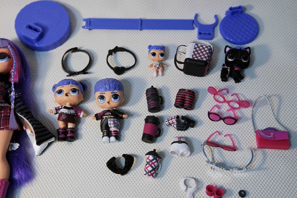 Zestaw lalek L.O.L. Surprise BIGGER Winter disco Walizka