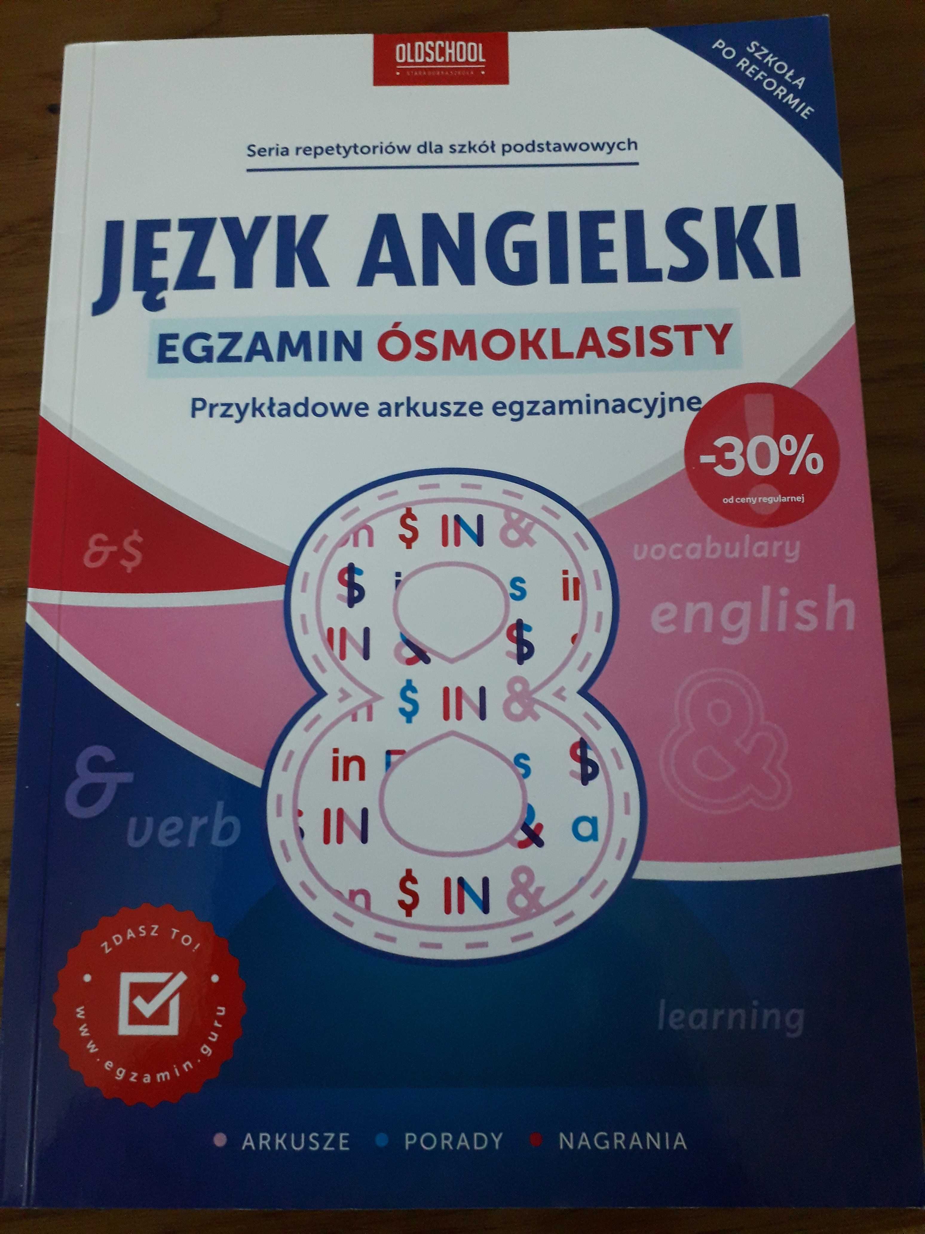 Arkusze egzaminacyjne z języka polskiego, angielskiego i matematyki SP