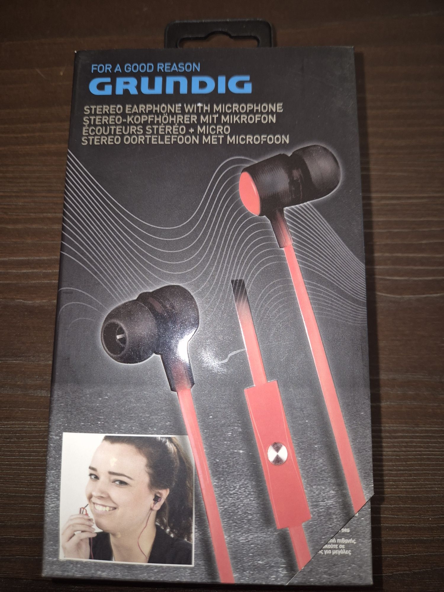 Słuchawki douszne przewodowe Grundig