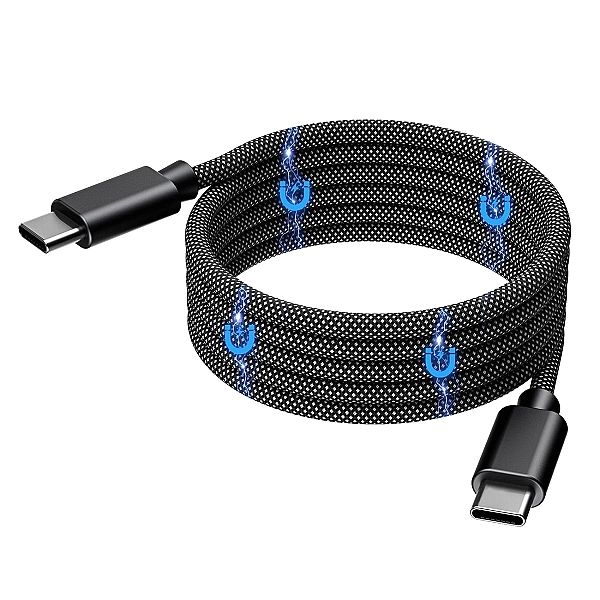 Kabel Choetech XCC-1052, 100W USB-C magnetyczny 1,2m - czarny