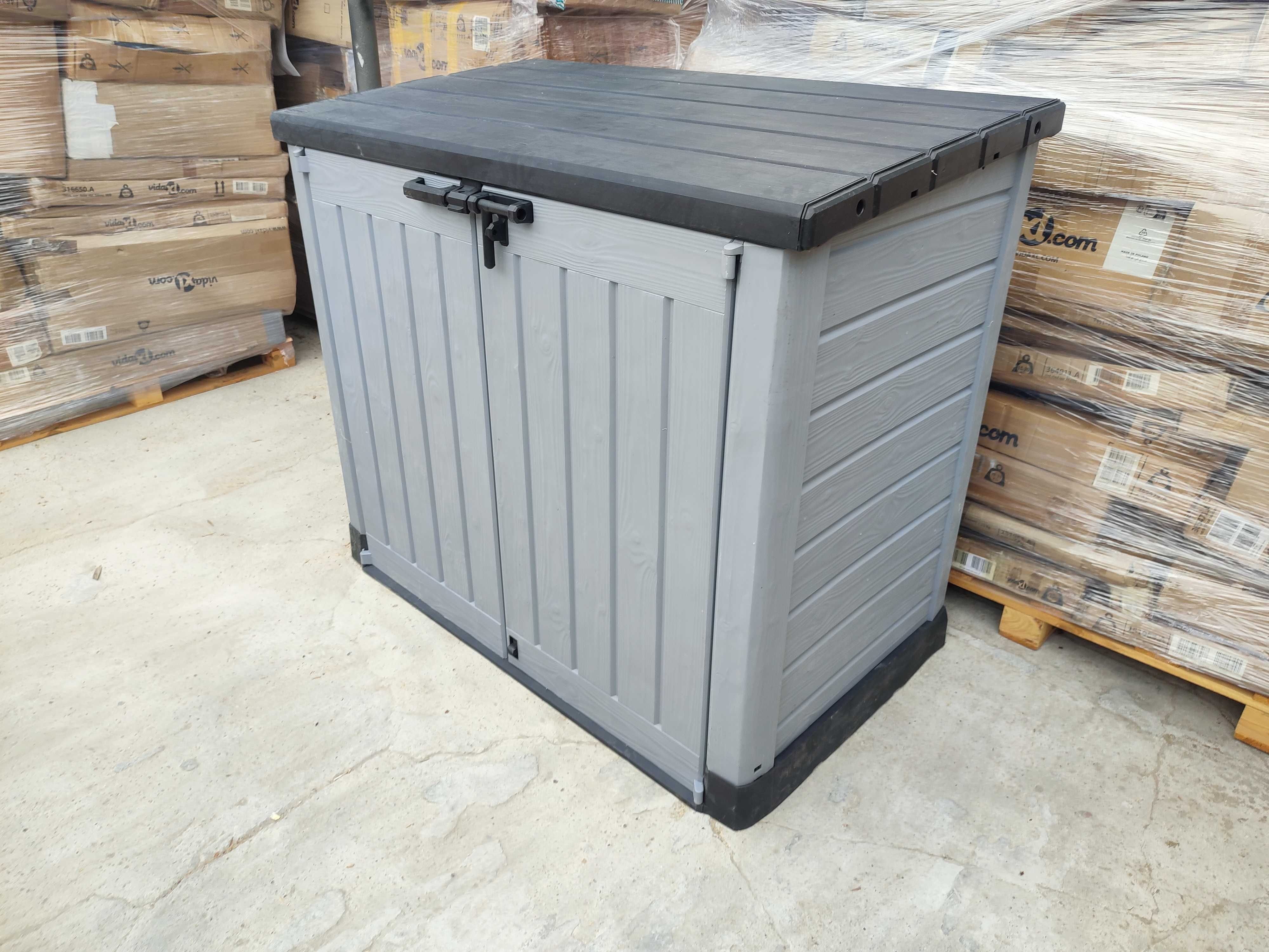 Skrzynia ogrodowa KETER STORE Pojemnik Ogrodowy 1200 L szary 145x82cm