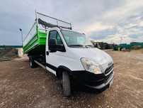 Iveco DAILY wywrotka 50C17 65C17 70C17 KAT.B HDS WINDA KIPER  Perfekcyjny Stan, Oryginalny przebieg, Winda + Kiper 3 strony Wywrotka
