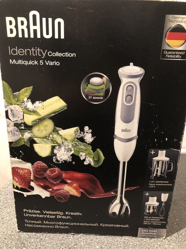 Końcówka do trzepania i przekładnia blender Braun MultiQuick 5 Vario