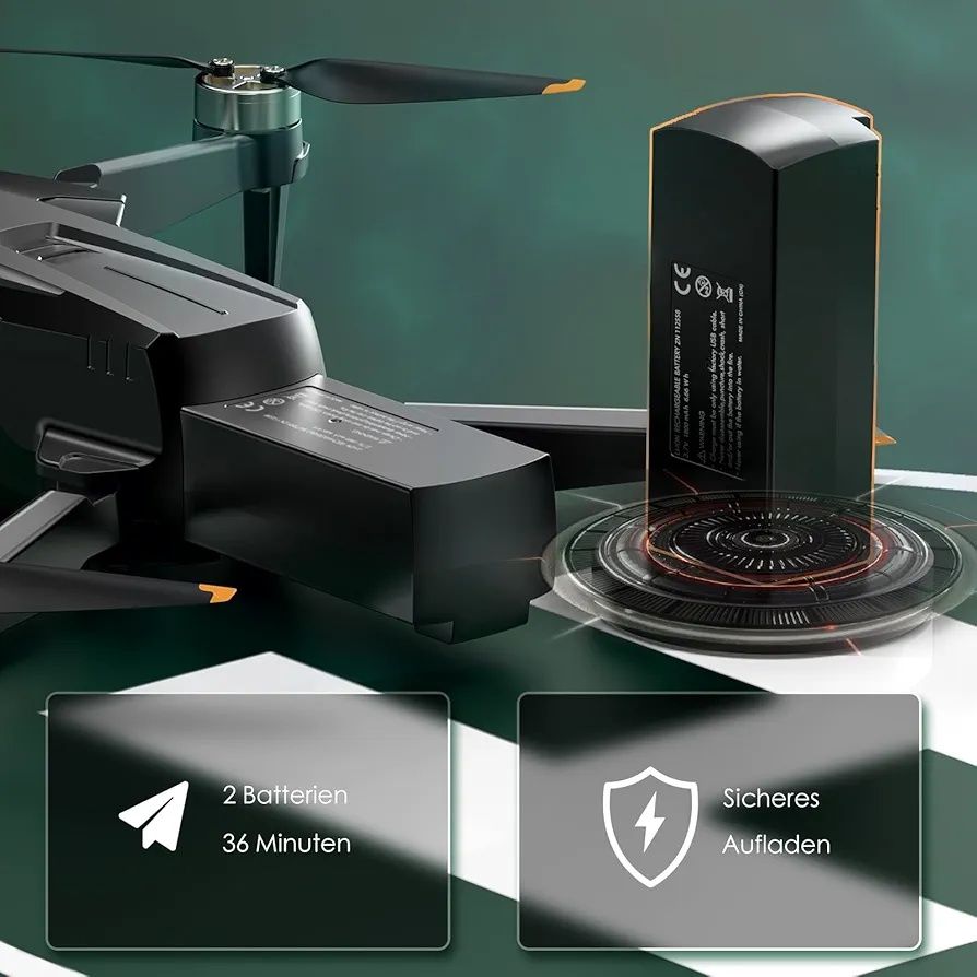 Solidny Dron CHUBORY A68 z Kamerą 2K HD, Bezszczotkowy Silnik dla Pocz