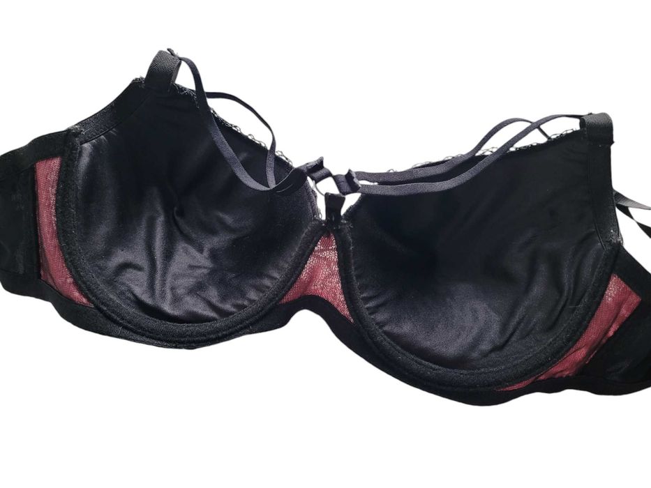 Koronkowy stanik biustonosz pushup 70B bielizna damska push up