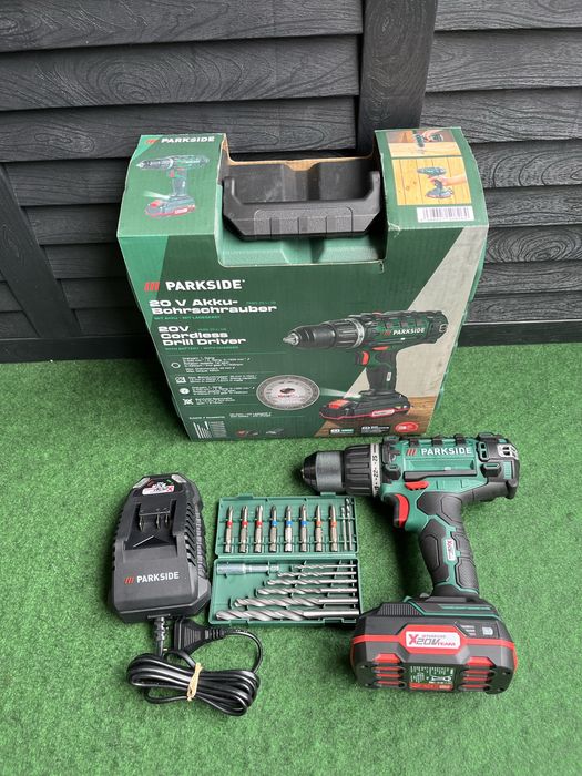 Дриль- шуроповерт акумуляторний Parkside 20V