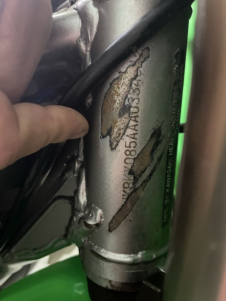 Kawasaki kx 85. Cross